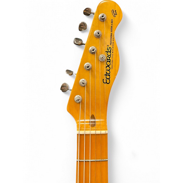 Used Edwards Tele Cream Solid Body Electric Guitar