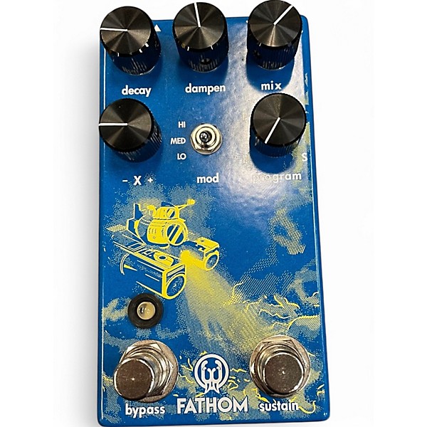 Used Walrus Audio Fathom Reverb Effect Pedal