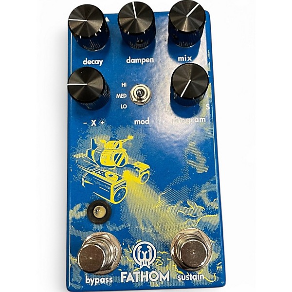 Used Walrus Audio Fathom Reverb Effect Pedal