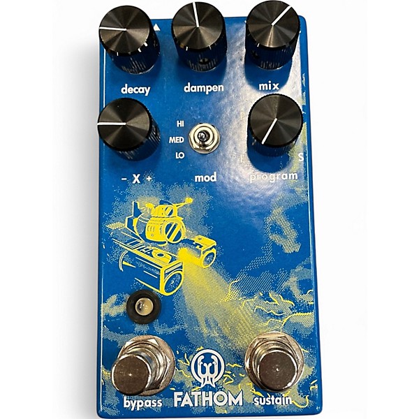 Used Walrus Audio Fathom Reverb Effect Pedal