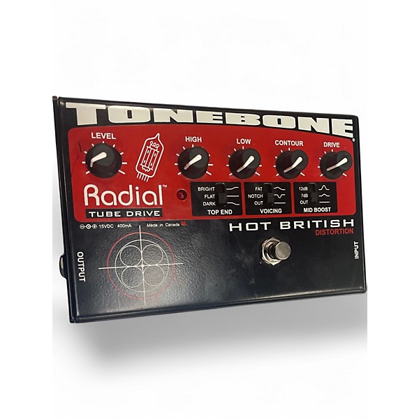 Used Radial Tonebone HOT BRITISH DISTORTION Effect Pedal