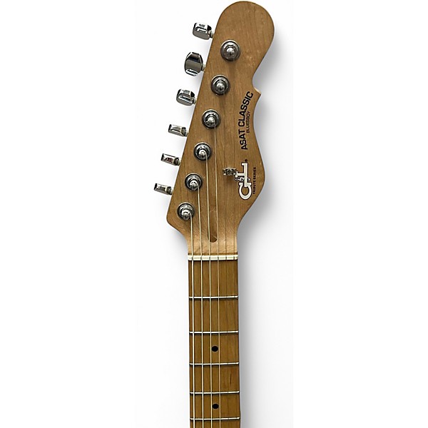 Used G&L ASAT Classic Bluesboy Orange Solid Body Electric Guitar