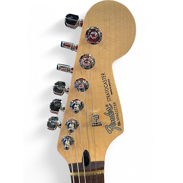 Used Fender Standard Stratocaster Metallic Red Solid Body Electric Guitar