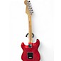 Used Fender Standard Stratocaster Metallic Red Solid Body Electric Guitar
