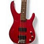 Used Peavey foundation Candy Apple Red Electric Bass Guitar