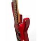 Used Peavey foundation Candy Apple Red Electric Bass Guitar