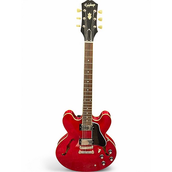 Used Epiphone ES355 Red Hollow Body Electric Guitar,Specials : American Fashion Style Bags On Sale Used Epiphone ES355 Red Hollow Body Electric Guitar,Specials : American Fashion Style Bags On Sale