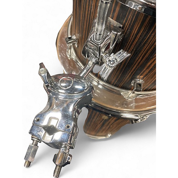 Used Ludwig 3 Piece SIGNET 105 Macassar Ebony Drum Kit