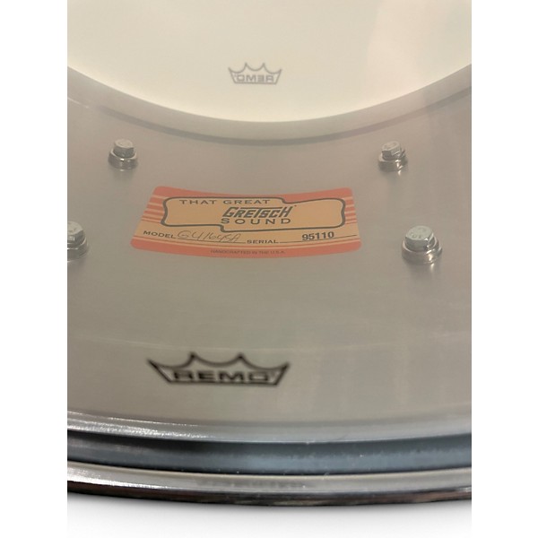 Used Gretsch Drums 6.5X14 USA Custom Snare Aluminum Drum
