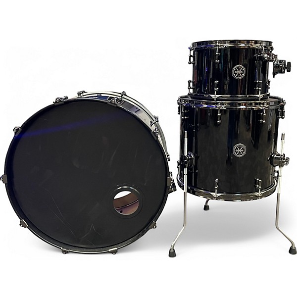 Used ddrum 3 Piece Max324 Black Drum Kit