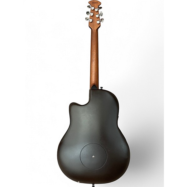 Used Ovation 6868 Elite Standard Amber Acoustic Electric Guitar