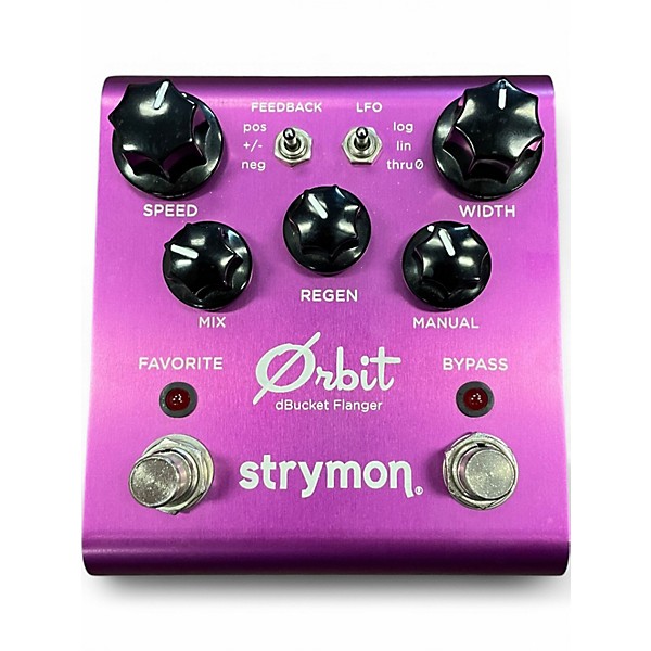 Used Strymon Orbit dBucket Flanger Effect Pedal