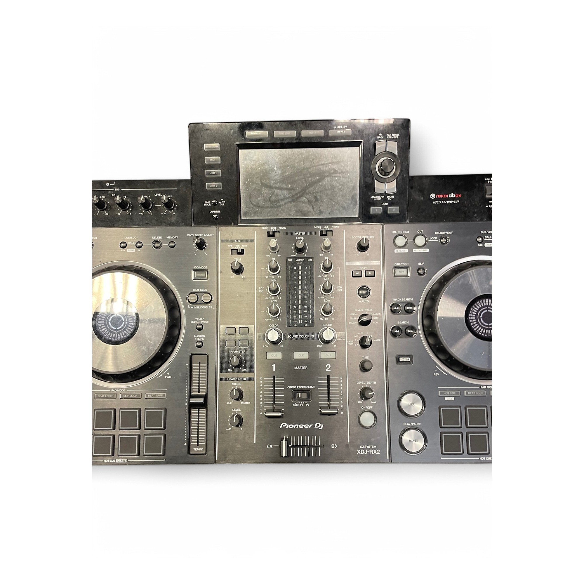 Pioneer DJ XDJ-RX2 コントローラー (+電源ケーブル) XDJ-RX2 2-channel performance all-in-one DJ system (black