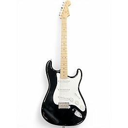 Used Fender Artist Series Eric Clapton Stratocaster Black Solid Body Electric Guitar