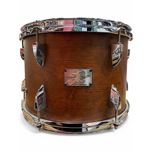 Used Canopus 3 Piece Yaiba Antique Brown Drum Kit