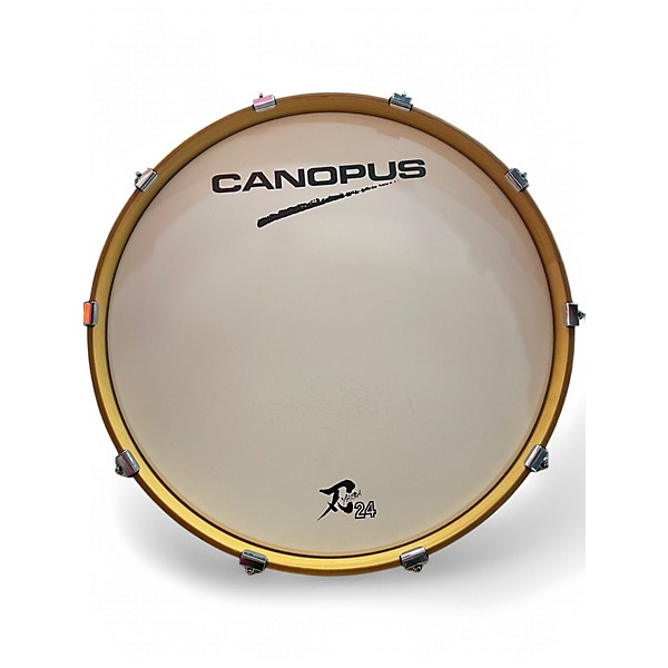 Used Canopus 3 Piece Yaiba Antique Brown Drum Kit