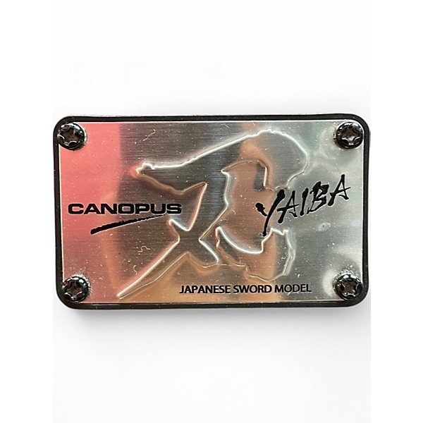 Used Canopus 3 Piece Yaiba Antique Brown Drum Kit