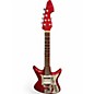 Vintage 1960s Tiesco ET-230 RED Solid Body Electric Guitar thumbnail