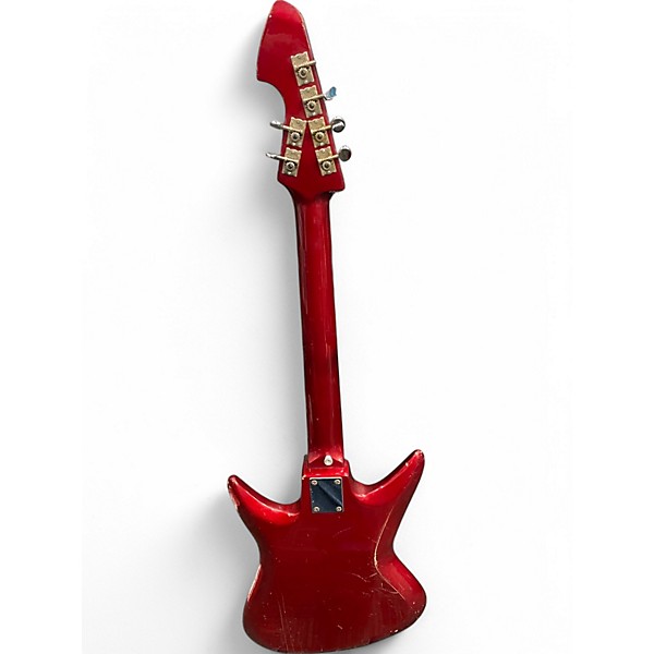 Vintage 1960s Tiesco ET-230 RED Solid Body Electric Guitar