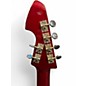 Vintage 1960s Tiesco ET-230 RED Solid Body Electric Guitar