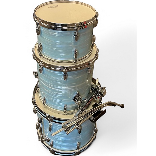Used Gretsch Drums 3 Piece GRKT-J483 SILVER OYSTER PEARL Drum Kit