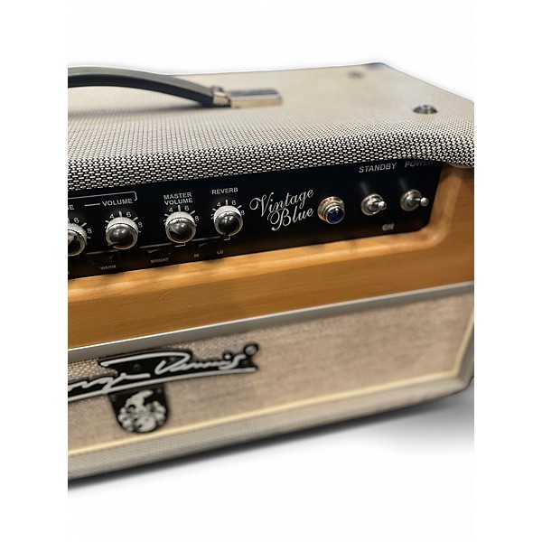 Used George Dennis Vintage Blue Amp Head Tube Guitar Amp Head