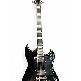 Used Hagstrom Pat Smear Signature Black Solid Body Electric Guitar