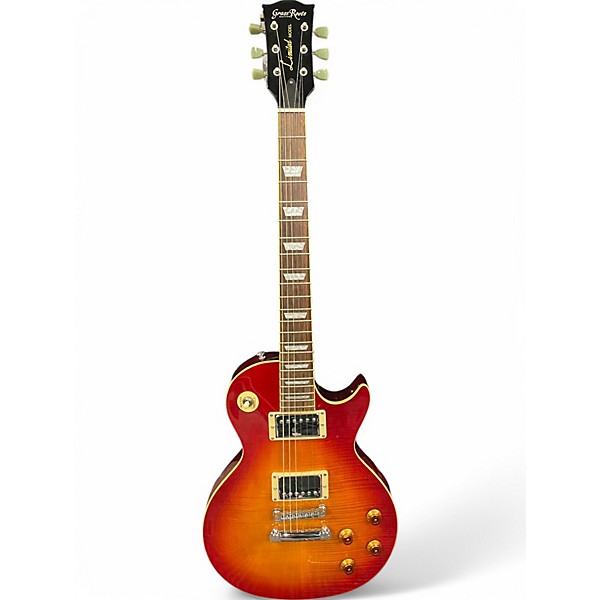 Used ESP GRASS ROOS LES PAUL Cherry Sunburst Solid Body Electric Guitar,New Products : American Fashion Style Bags On Sale