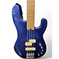 Used Charvel PJ IV Mystic Blue Electric Bass Guitar
