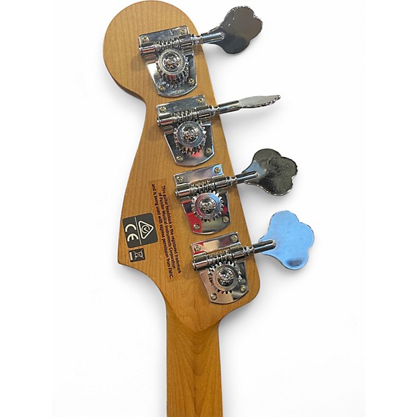 Used Charvel PJ IV Mystic Blue Electric Bass Guitar