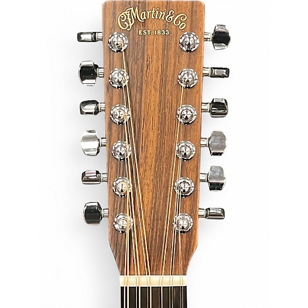 Used Martin J16E-12 Natural 12 String Acoustic Electric Guitar