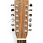 Used Martin J16E-12 Natural 12 String Acoustic Electric Guitar