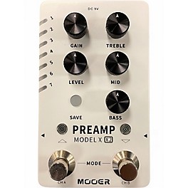 Used Mooer PREAMP MODEL X2 Guitar Preamp