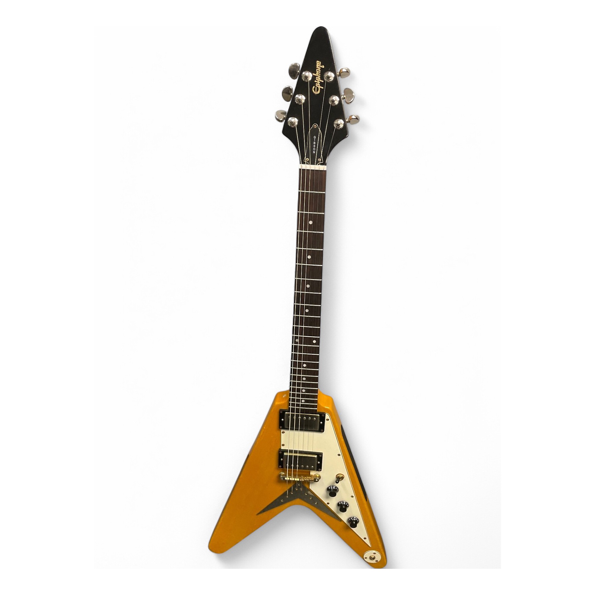 Used Epiphone Flying V '58 Antique Natural Solid Body Electric