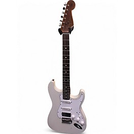Used Fender custom shop gc dbl bound strat white Solid Body Electric Guitar