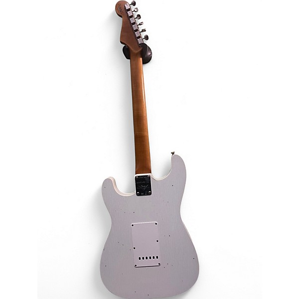 Used Fender custom shop gc dbl bound strat white Solid Body Electric Guitar