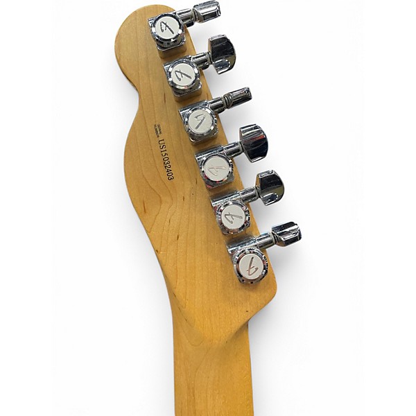 Used 2013 Fender AMERICAN SELECT CARVED TOP TELECASTER Amber Solid Body Electric Guitar