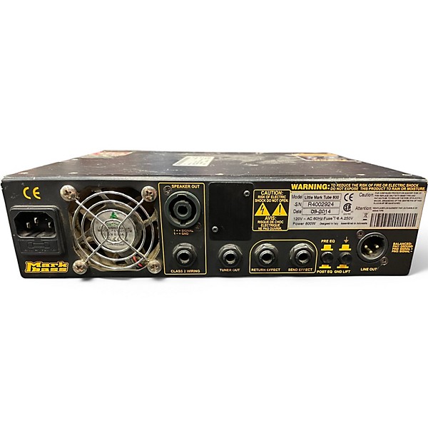 Used Markbass Little Mark 800 Bass Amp Head