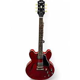 Used Epiphone ES355 Red Hollow Body Electric Guitar