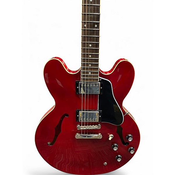 Used Epiphone ES355 Red Hollow Body Electric Guitar