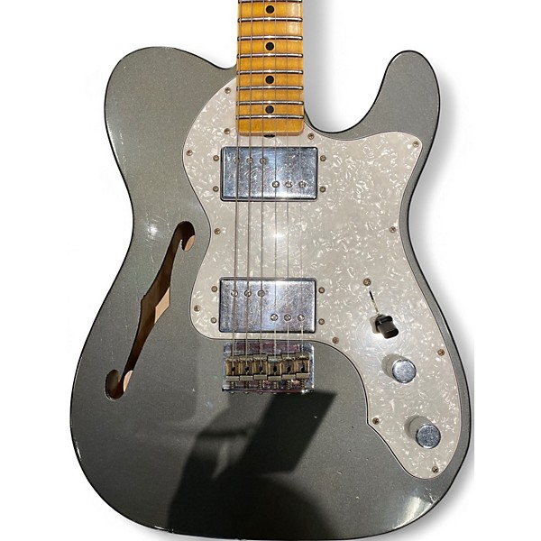 Used Fender CUSTOM SHOP THINLINE DLX Charcoal Hollow Body Electric Guitar