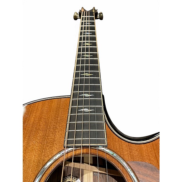 Used Taylor 814CE 50TH Natural Acoustic Electric Guitar