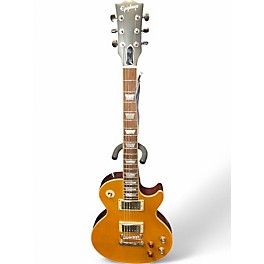 Used Epiphone 1959 LES PAUL KIRK HAMMETT GREENY Yellow Solid Body Electric Guitar