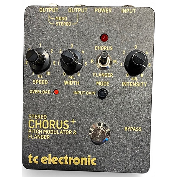 Used TC Electronic SCF Chorus Flanger Effect Pedal