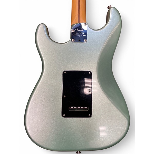 Used Fender American Professional II Stratocaster mystic surf green Solid Body Electric Guitar