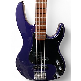 Used ESP LTD AP 204 Purple Electric Bass Guitar