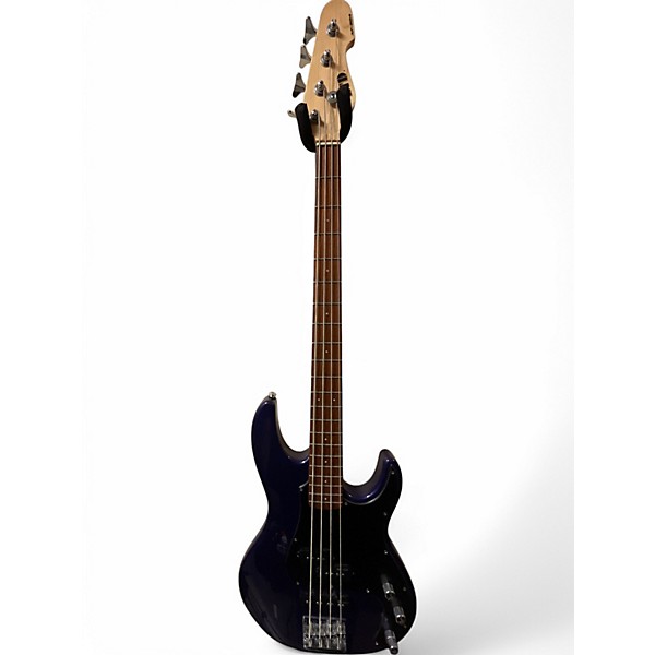 Used ESP LTD AP 204 Purple Electric Bass Guitar