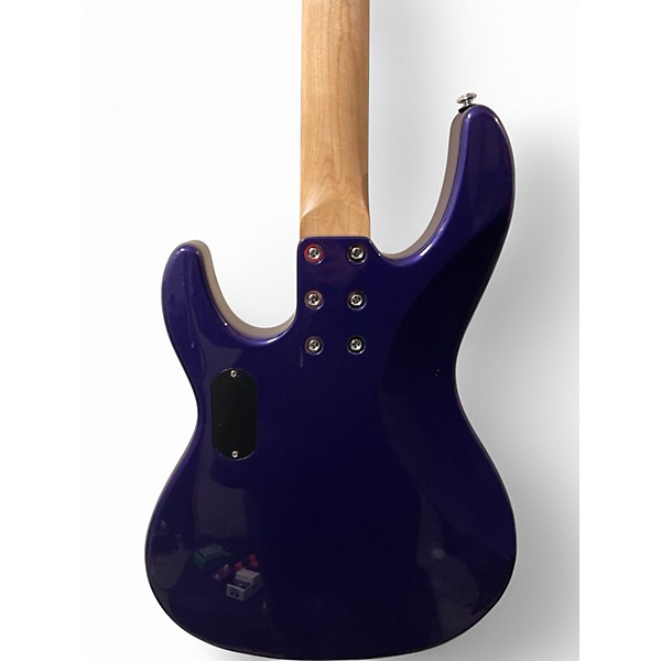 Used ESP LTD AP 204 Purple Electric Bass Guitar