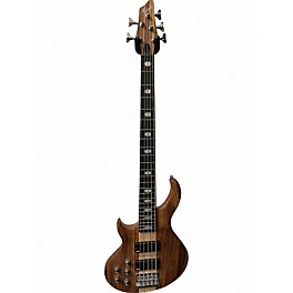 Used Gstyle YG100-F5L Zebra Stripe Electric Bass Guitar