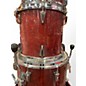 Used TAMA 4 Piece Grandstar CUstom Trans Red Drum Kit